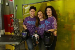 3 Trades Women in welding