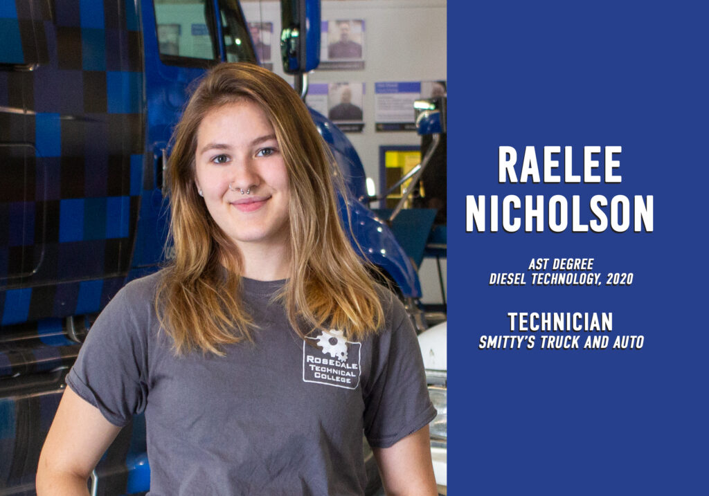 Rosedale Tech Women In The Trades Raelee s Story Rosedale Technical 