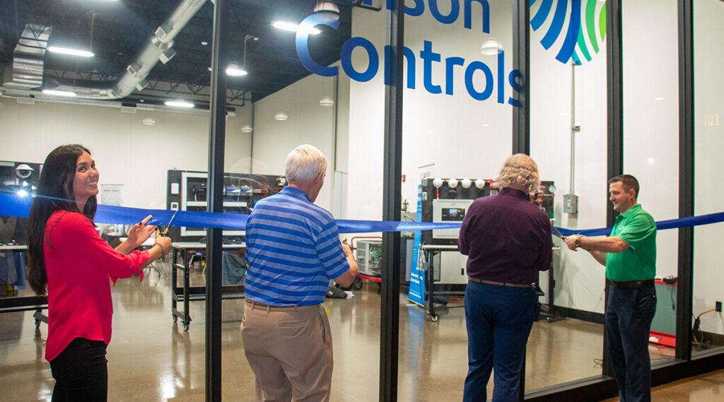 Rosedale Technical College, Johnson Controls Lab Grand Opening